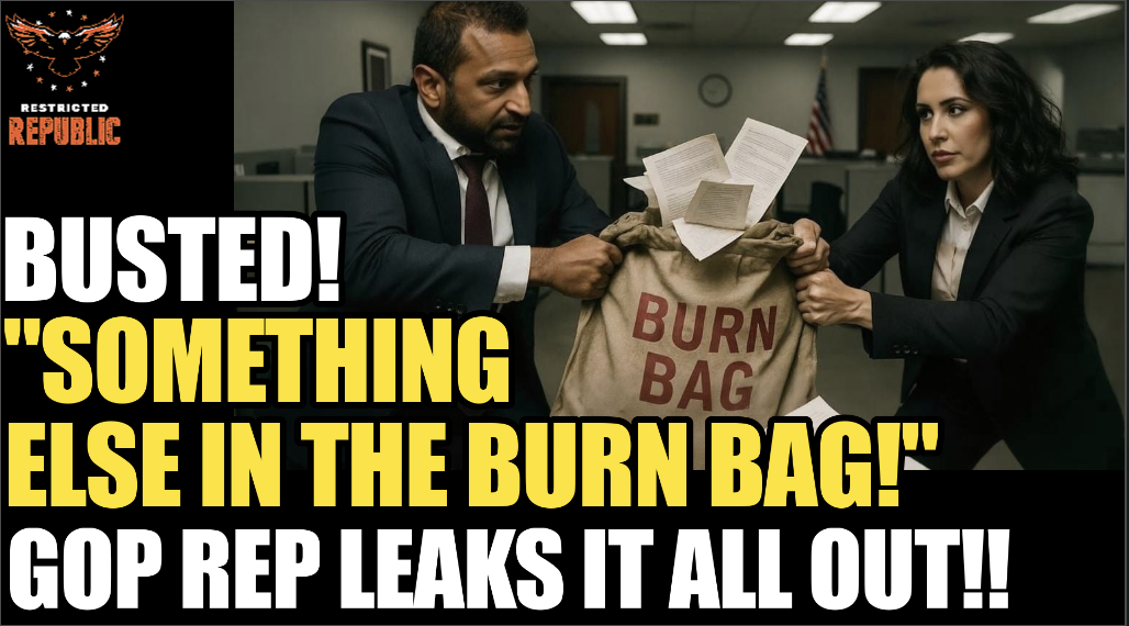 FBI BUSTED! “We Found Something Else In The Burn Bag!” GOP Rep Leaks All! 